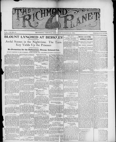 Richmond Planet, Oct 29, 1904