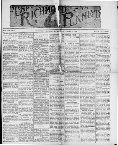 Richmond Planet, Nov 19, 1904