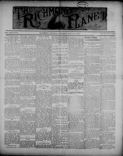 Richmond Planet, Apr 15, 1905