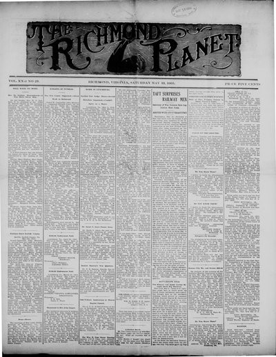 Richmond Planet, May 13, 1905