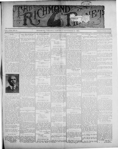 Richmond Planet, Sep 16, 1905