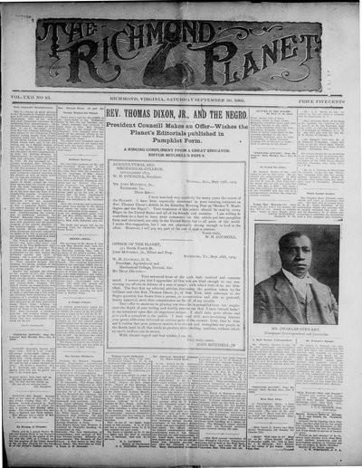 Richmond Planet, Sep 30, 1905