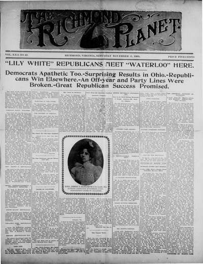 Richmond Planet, Nov 11, 1905