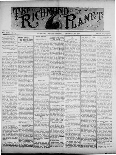 Richmond Planet, Nov 18, 1905