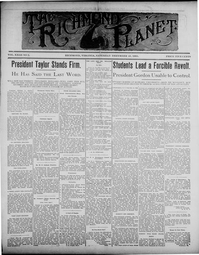 Richmond Planet, Dec 16, 1905