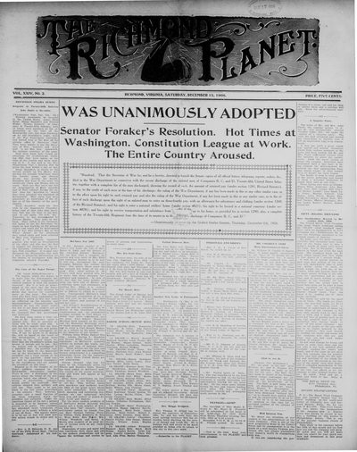Richmond Planet, Dec 15, 1906
