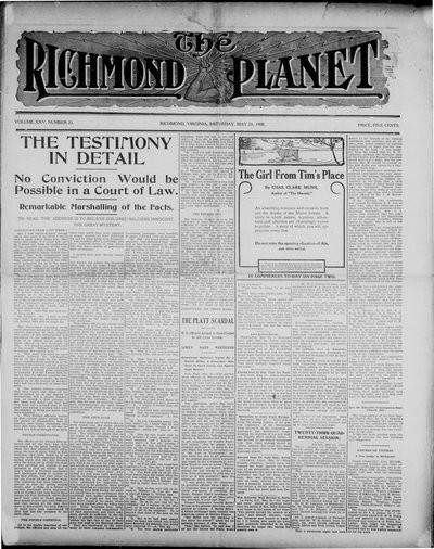 Richmond Planet, May 23, 1908