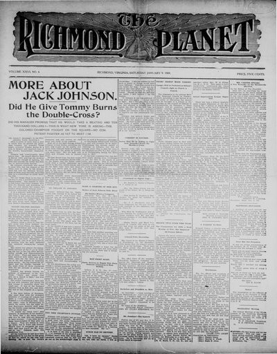 Richmond Planet, Jan 9, 1909
