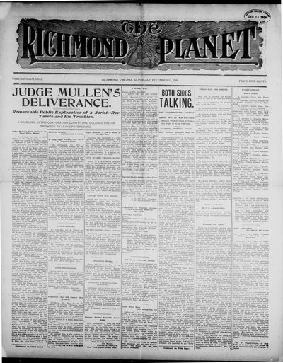 Richmond Planet, Dec 11, 1909
