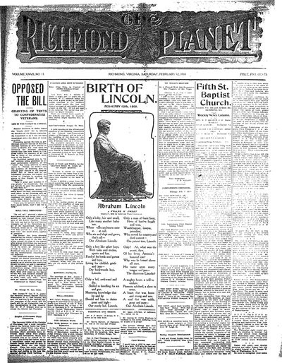 Richmond Planet, Feb 12, 1910