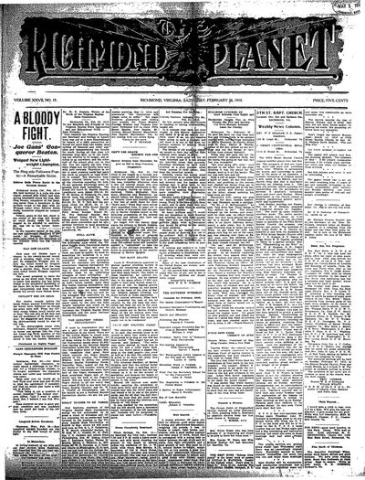Richmond Planet, Feb 26, 1910