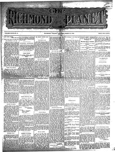 Richmond Planet, Mar 12, 1910