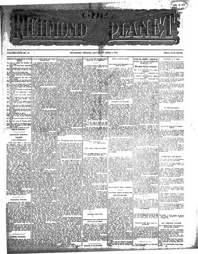 Richmond Planet, Apr 9, 1910
