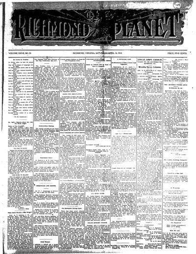 Richmond Planet, Apr 16, 1910
