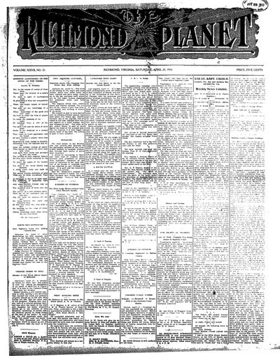Richmond Planet, Apr 23, 1910
