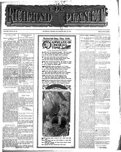 Richmond Planet, May 28, 1910