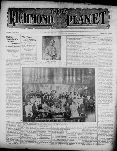 Richmond Planet, Nov 26, 1910