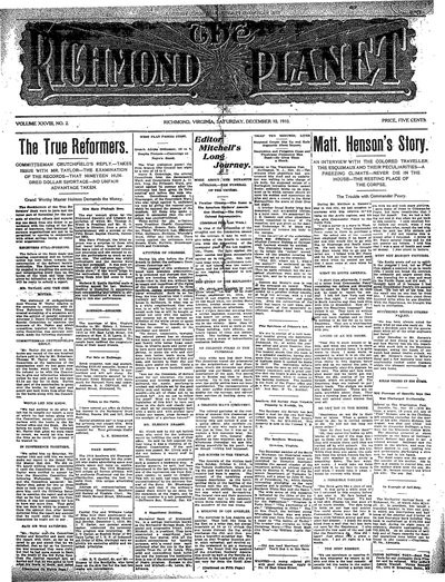 Richmond Planet, Dec 10, 1910