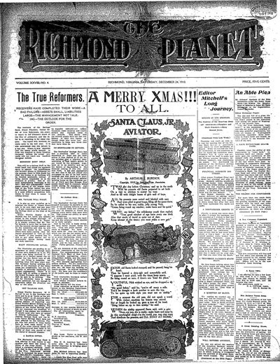 Richmond Planet, Dec 24, 1910