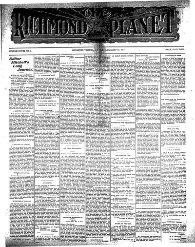 Richmond Planet, Jan 14, 1911