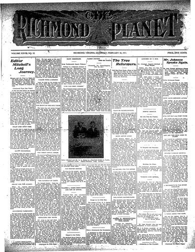 Richmond Planet, Feb 18, 1911