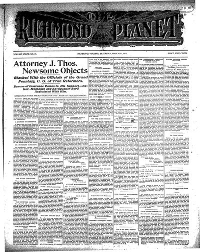 Richmond Planet, Mar 11, 1911