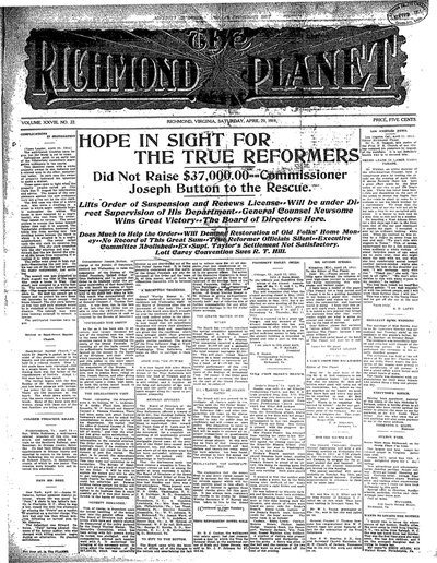 Richmond Planet, Apr 29, 1911