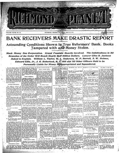 Richmond Planet, May 27, 1911