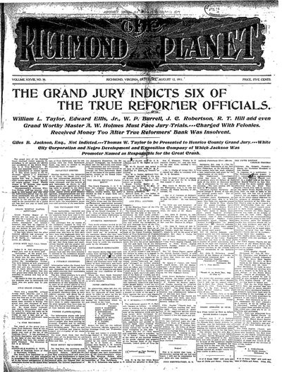 Richmond Planet, Aug 12, 1911