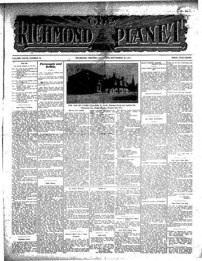 Richmond Planet, Sep 30, 1911