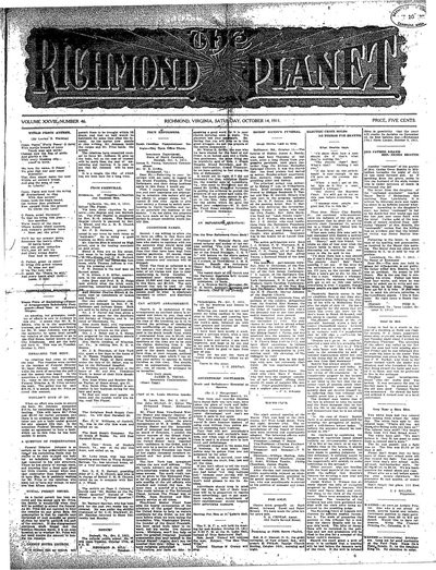 Richmond Planet, Oct 14, 1911