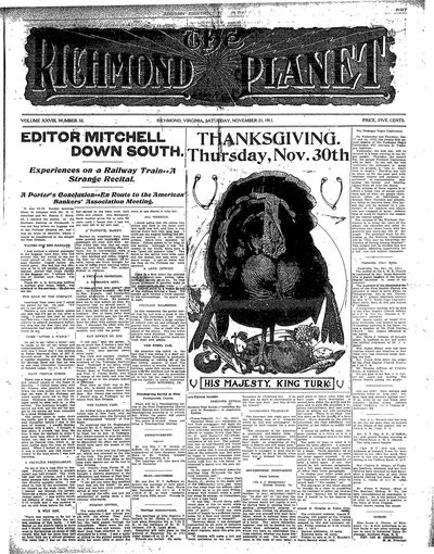 Richmond Planet, Nov 25, 1911