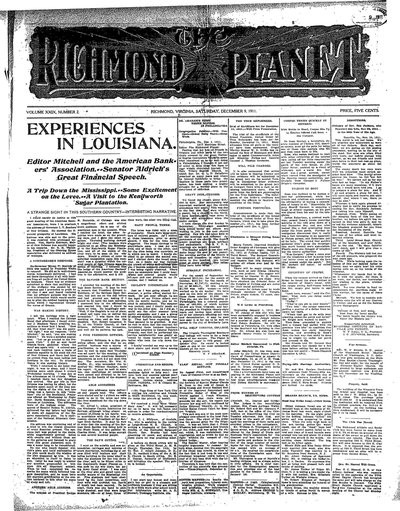 Richmond Planet, Dec 9, 1911