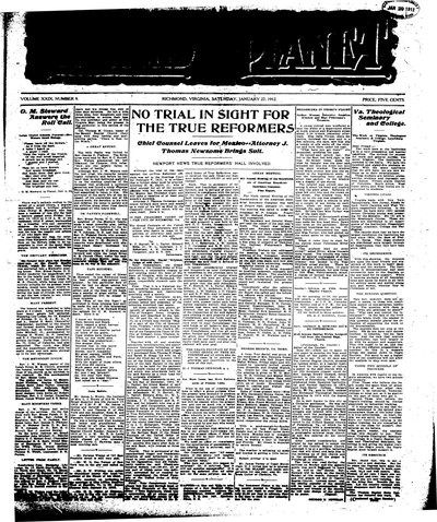 Richmond Planet, Jan 27, 1912