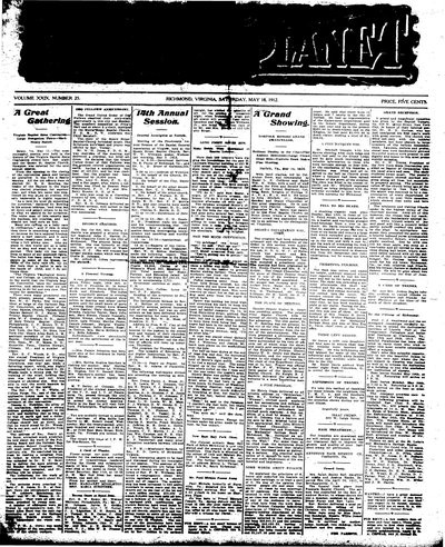 Richmond Planet, May 18, 1912