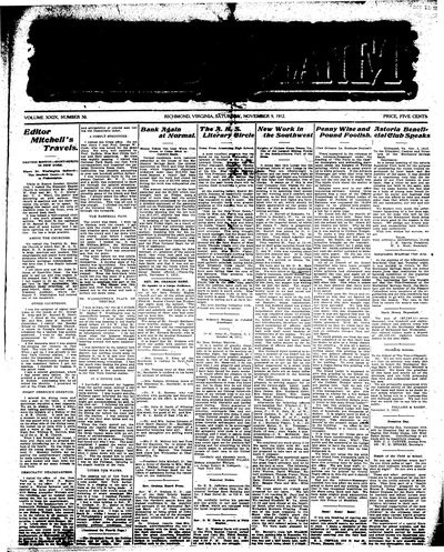 Richmond Planet, Nov 9, 1912