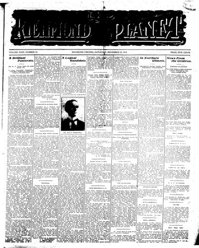 Richmond Planet, Nov 23, 1912