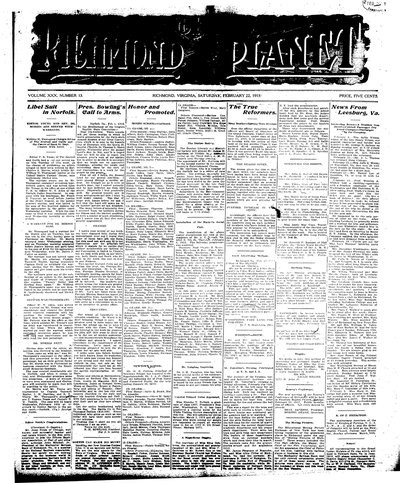 Richmond Planet, Feb 22, 1913
