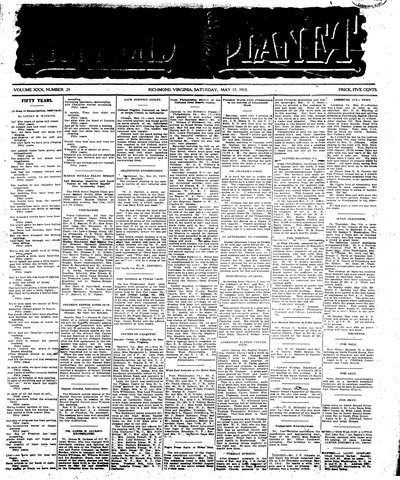 Richmond Planet, May 17, 1913