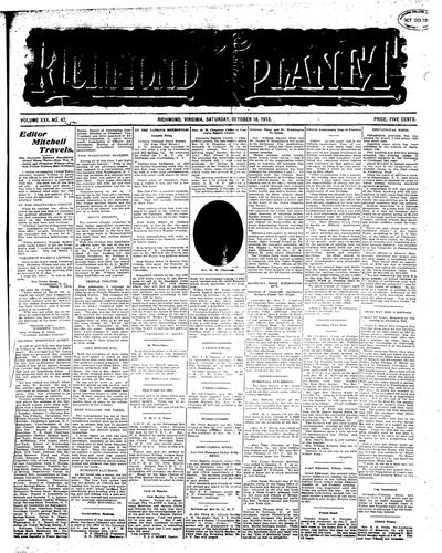Richmond Planet, Oct 18, 1913