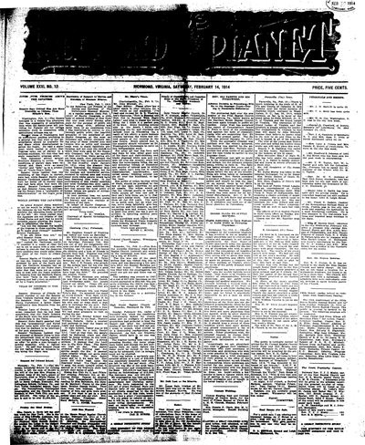 Richmond Planet, Feb 14, 1914