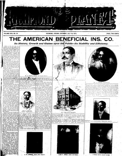 Richmond Planet, Jul 18, 1914