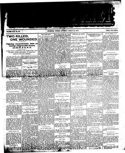 Richmond Planet, Aug 22, 1914