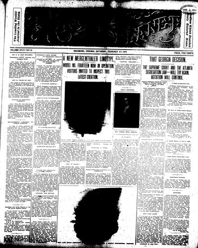 Richmond Planet, Feb 27, 1915