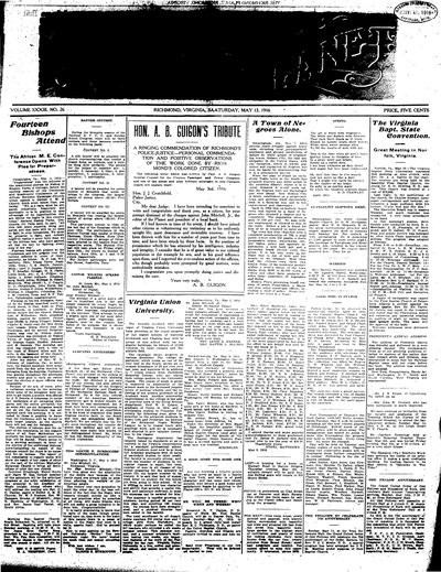 Richmond Planet, May 13, 1916
