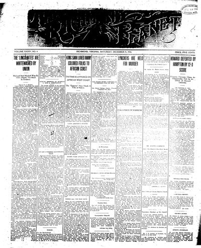 Richmond Planet, Dec 9, 1916