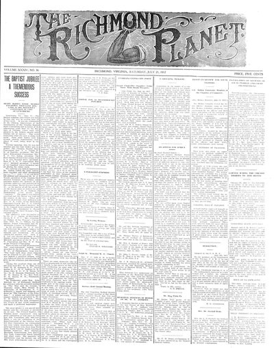 Richmond Planet, Jul 21, 1917
