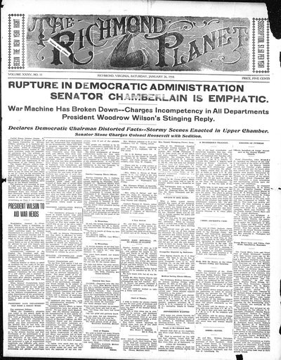 Richmond Planet, Jan 26, 1918