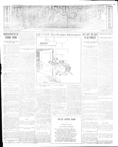 Richmond Planet, Nov 16, 1918