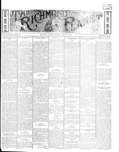 Richmond Planet, Mar 13, 1920